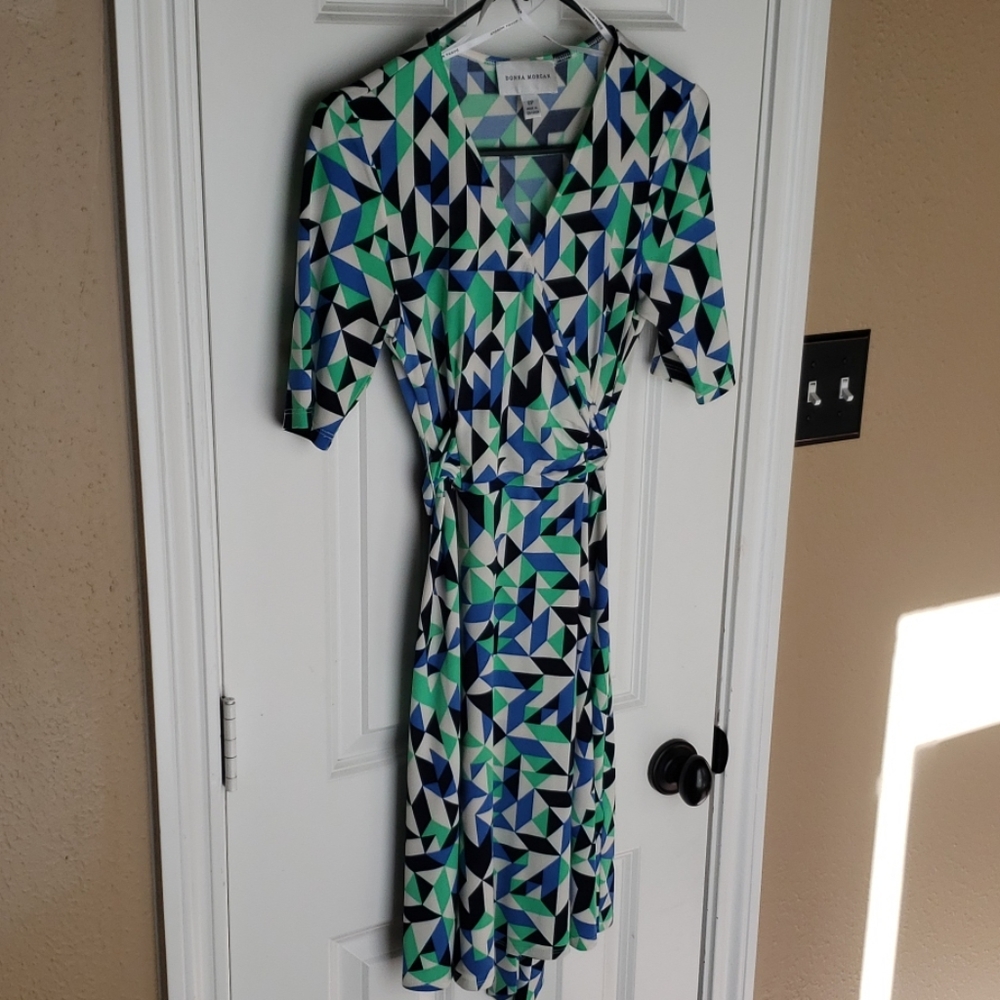 Petite Geometric dress 6P